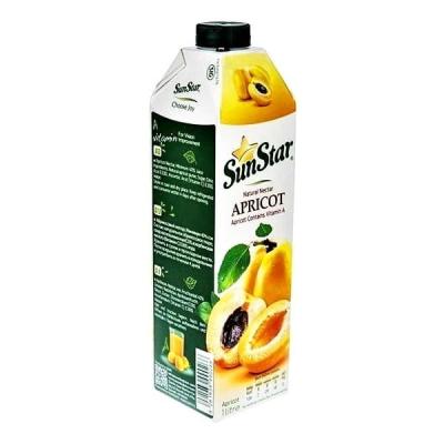 آبمیوه1ل زردالو سان استار